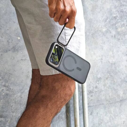 Alt View 2. SUPCASE - Unicorn Beetle MAG Slim Clear MagSafe Camera Control Button Case for iPhone 17 Pro Max - Black.