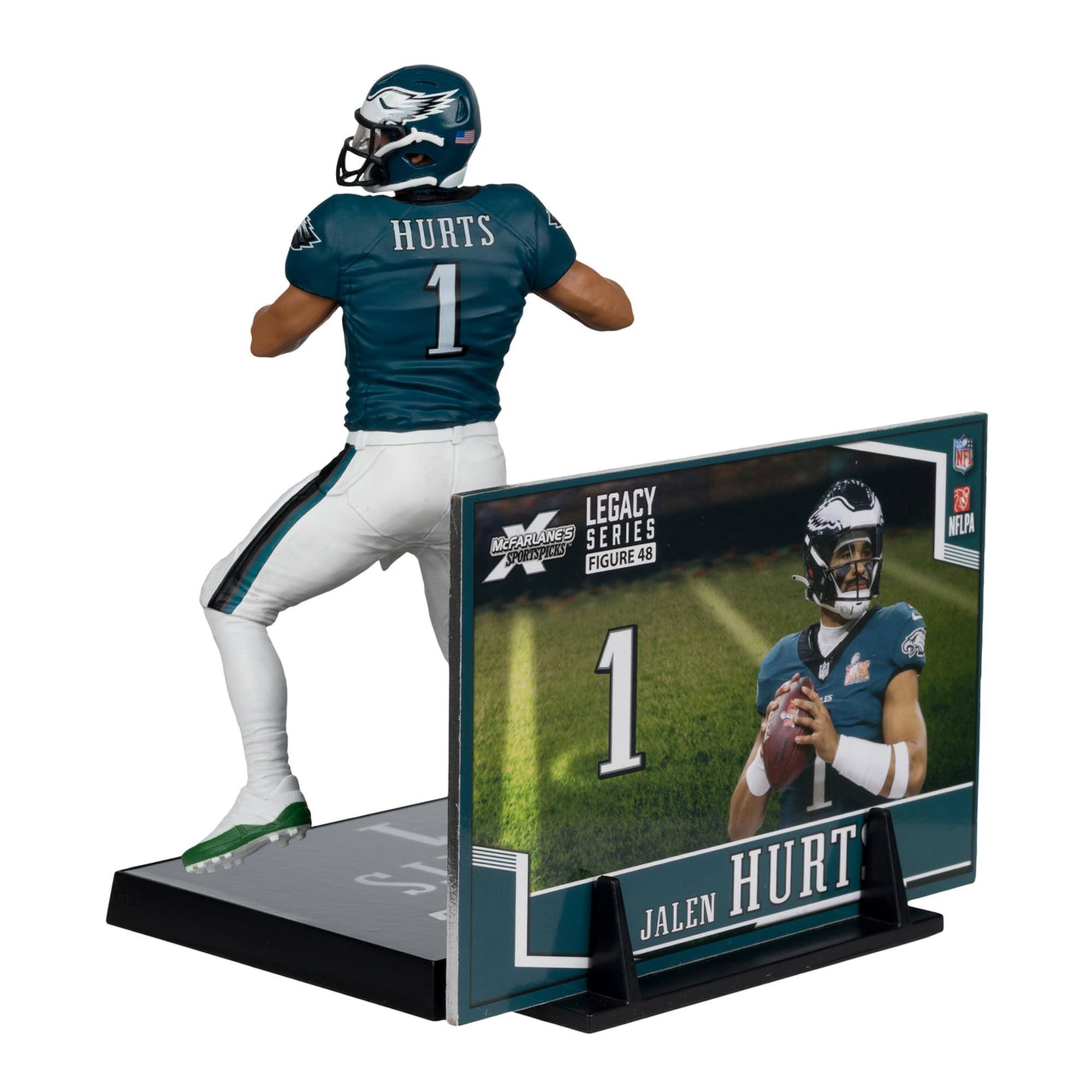 Hurts 1 Legacy Series Sports Figures Figure 48 1 Jalen Hurts 1 NFLPA