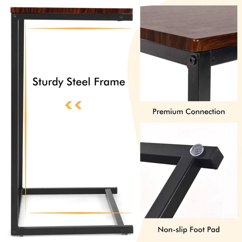 Sturdy Steel Frame  
Premium Connection  
Non-slip Foot Pad