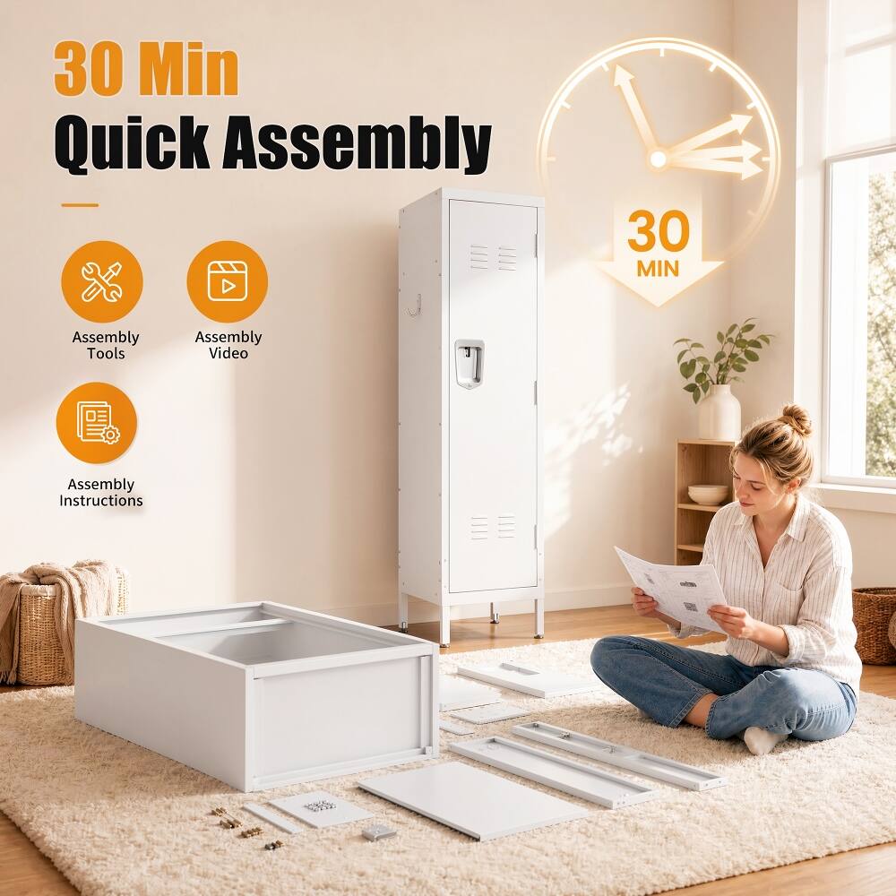 30 Min Quick Assembly  
30 MIN  
Assembly Tools  
Assembly Video  
Assembly Instructions