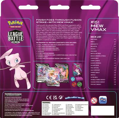 mew vmax pokemon card price ULTRA RARE Mew VMAX 114/264 FULL ART HOLO Pokemon swsh Fusion Strike Foil - LP