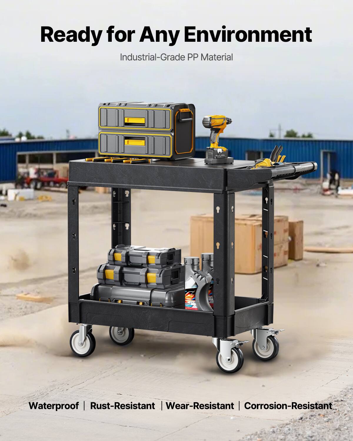 Ready for Any Environment Industrial-Grade PP Material

Waterproof | Rust-Resistant | Wear-Resistant | Corrosion-Resistant