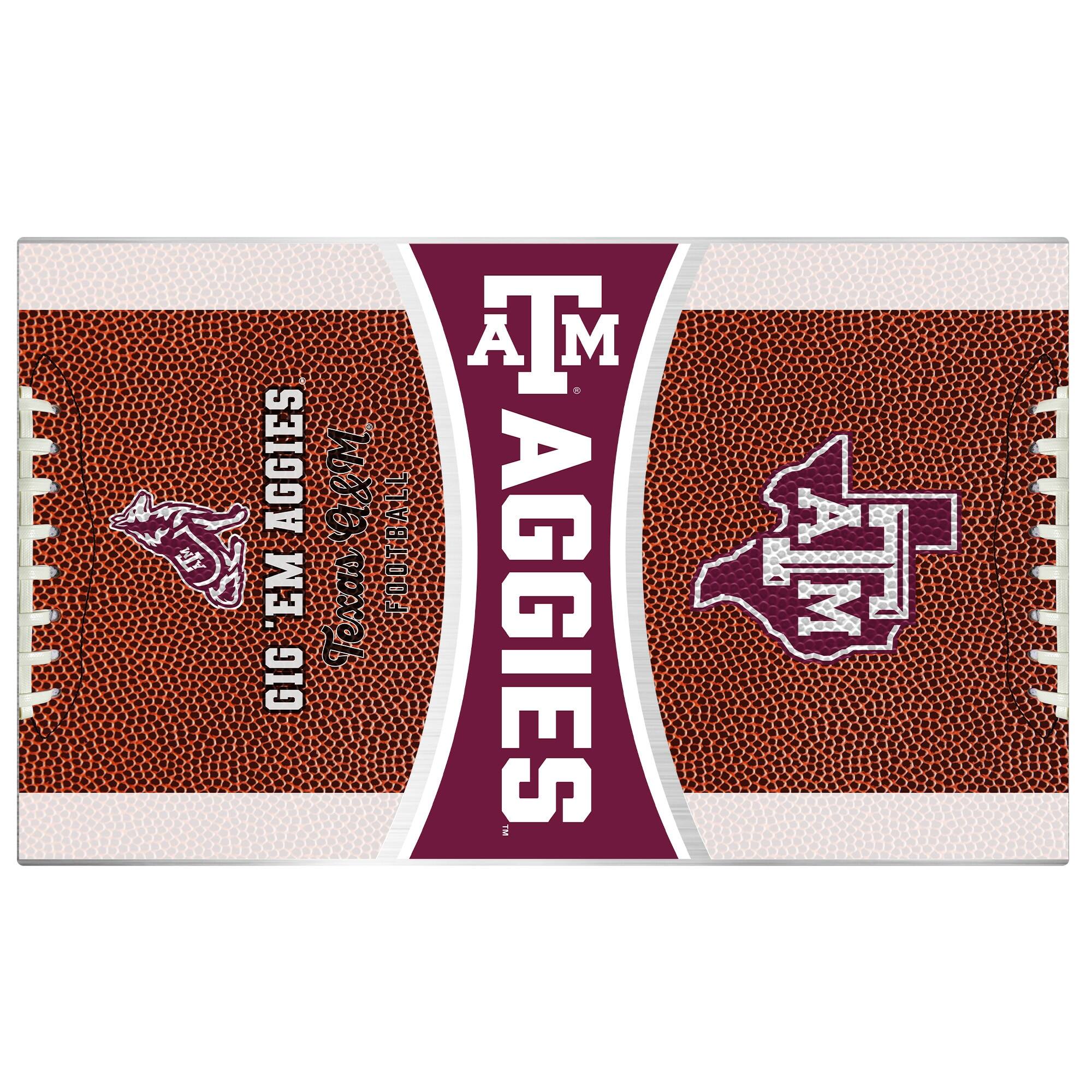 A&M TAGGIES  
GIG 'EM AGGIES  
Texas Football  
GIG 'EM AGGIES