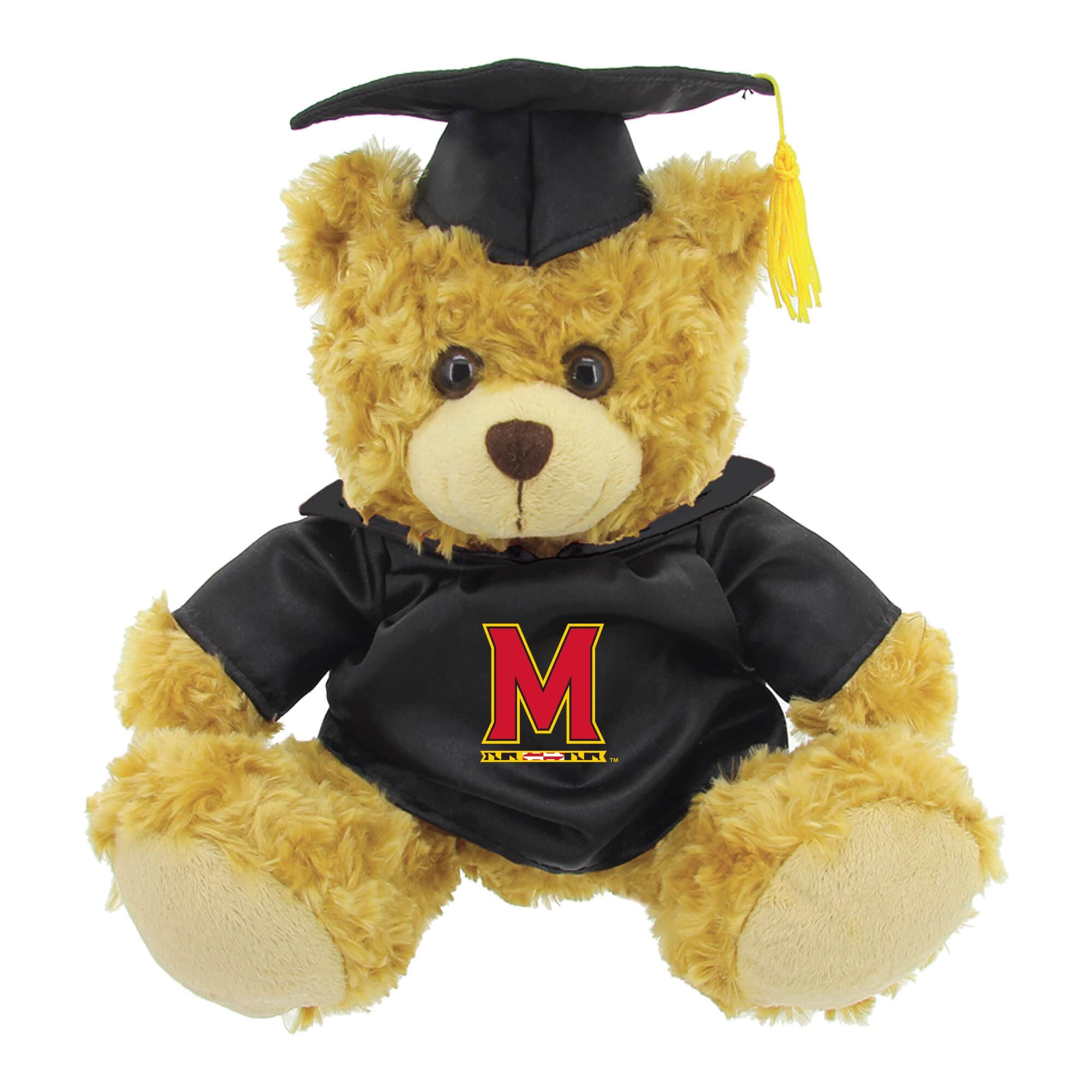 Photos - Soft Toy BEAR Jardine - /Brown Maryland Terrapins 12'' Graduation Plush  - Black 4937422 
