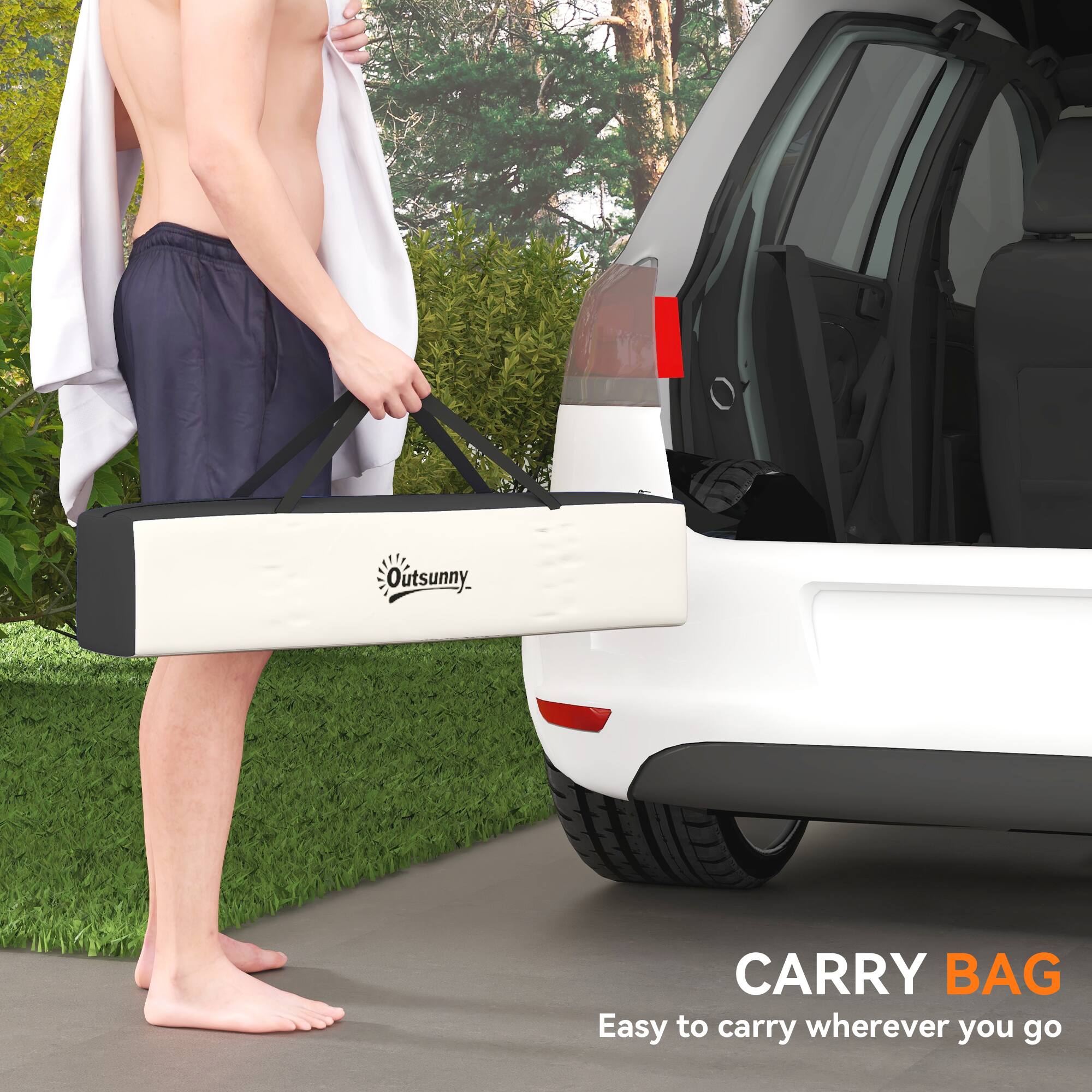 Outsunny CARRY BAG  
Easy to carry wherever you go