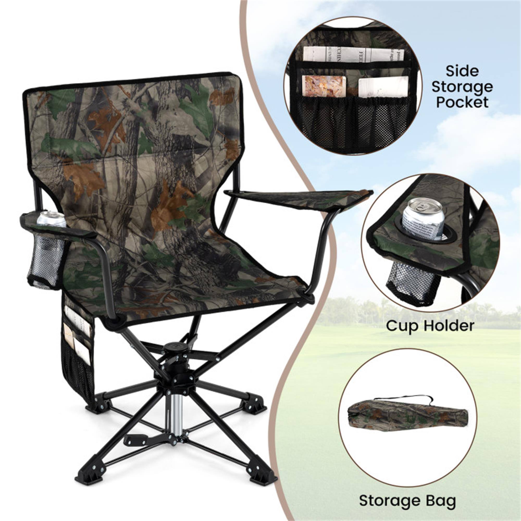 CHEN FEE Side Storage Pocket Cup Holder Storage Bag

- Side Storage Pocket
- Cup Holder
- Storage Bag