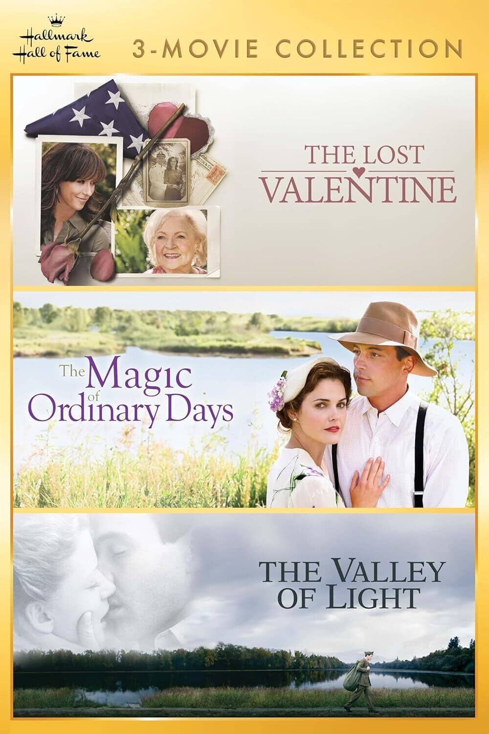 Hallmark Hall of Fame 3-Movie Collection: The Lost Valentine / The Magic of Ordinary Days / The Valley of- DVD