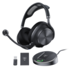 Front. Turtle Beach - Stealth Pro II Multiplatform Wireless Over-Ear Gaming Headset for XBOX Series X|S, XBOX One, PS5, PS4, Windows, & Mobile - Black.