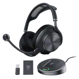 Turtle Beach - Stealth Pro II Multiplatform Wireless Over-Ear Gaming Headset for XBOX Series X|S, XBOX One, PS5, PS4, Windows, & Mobile - Black