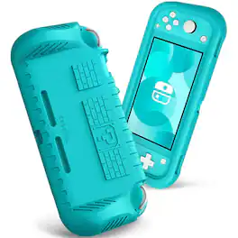 Kitcheniva - Kids Friendly Shockproof Case For Nintendo Switch Lite 2019 Protective Cover - Turquoise