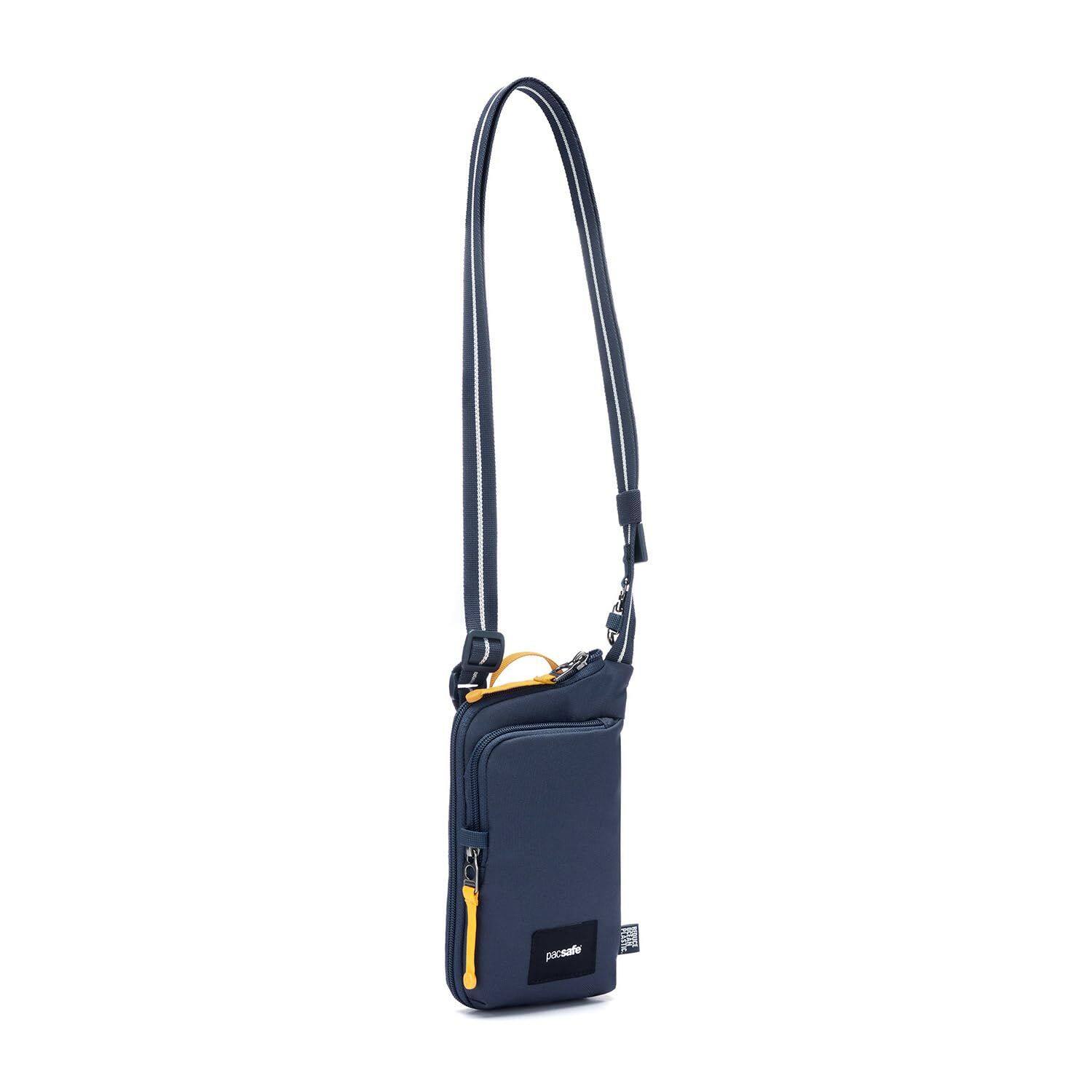Back. Pacsafe - GO Tech Crossbody (Coastal Blue) - Coastal Blue.