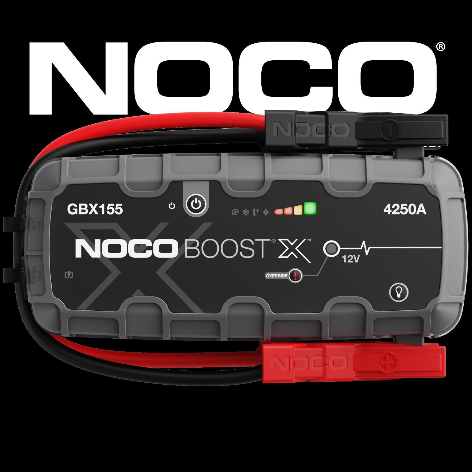 NOCO - Boost X GBX155: 4250A UltraSafe Jump Starter – 12V Portable Lithium Battery Booster Pack – 10.0L Gas & 8.0L Diesel