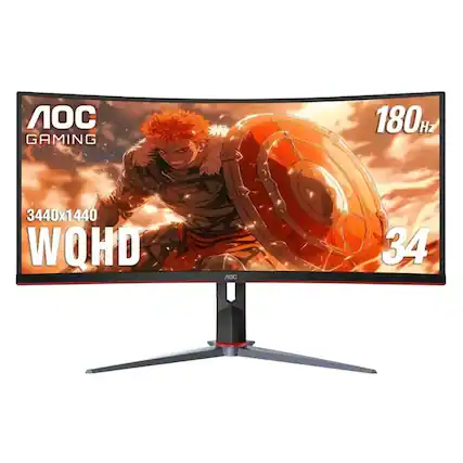 AOC Gaming
180Hz
3440x1440 WQHD
34"