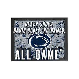 Sporticulture - Penn State Nittany Lions 14" x 18" Framed 3D Lenticular Art - Blue