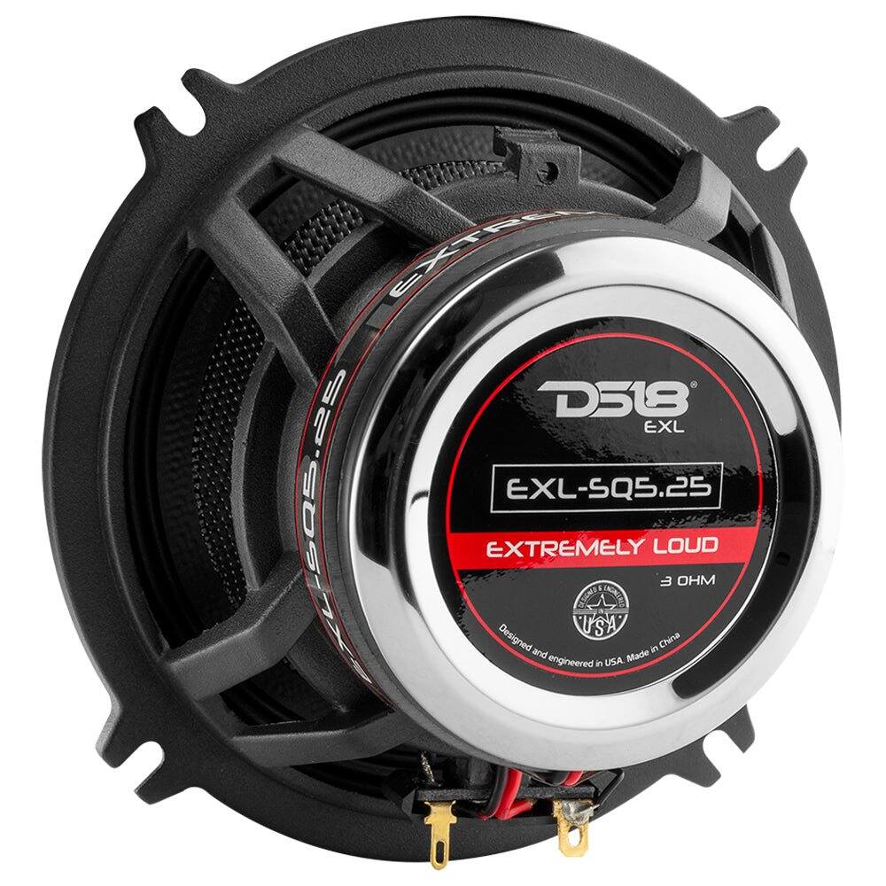EXTREME 25 D518 EXL EXL-SQ5.25 5-505-072 EXTREMELY LOUD 3 OHM WWW.COM USA Designed and engineered USA. Made in China
