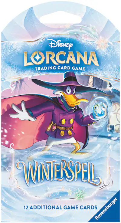 Disney - Lorcana Winterspell Sleeved Booster - Styles May Vary Disney - Lorcana Winterspell Sleeved Booster - Styles May Vary