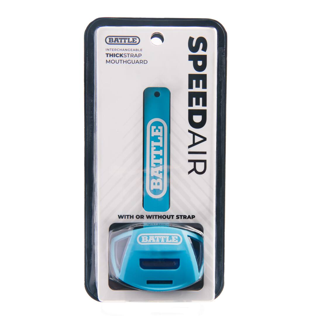 BATTLE INTERCHANGEABLE THICKSTRAP MOUTHGUARD WITH OR WITHOUT STRAP SPEEDAIR