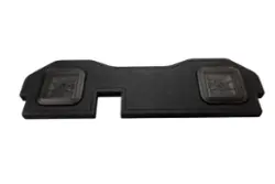 KICKER - L7T Dual 10"  2-Ohms Enclousure Subwoofer for Select 2002 and up RAM Crew Cab and Quad Cab - Black - Front_Zoom