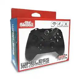 Old Skool - Wireless Pro Controller for Nintendo Switch - Smoke Black