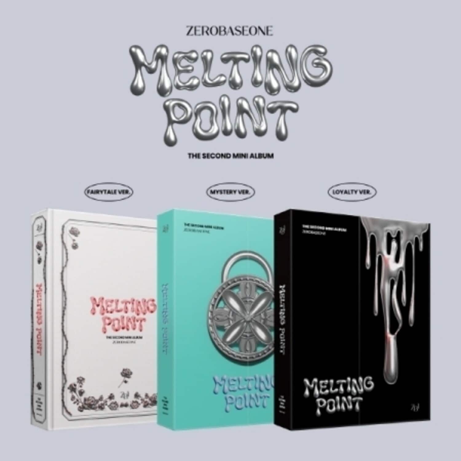 Zerobaseone - Melting Point - Random Cover - incl. Photobook, 2 Photocards + Postcard  - COMPACT DISCS