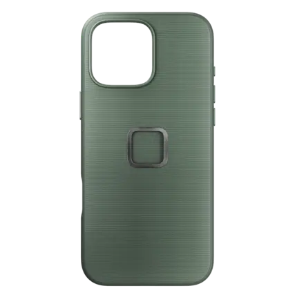 Front. Peak Design - Everyday Fabric Case for iPhone 16 Pro Max - Sage.