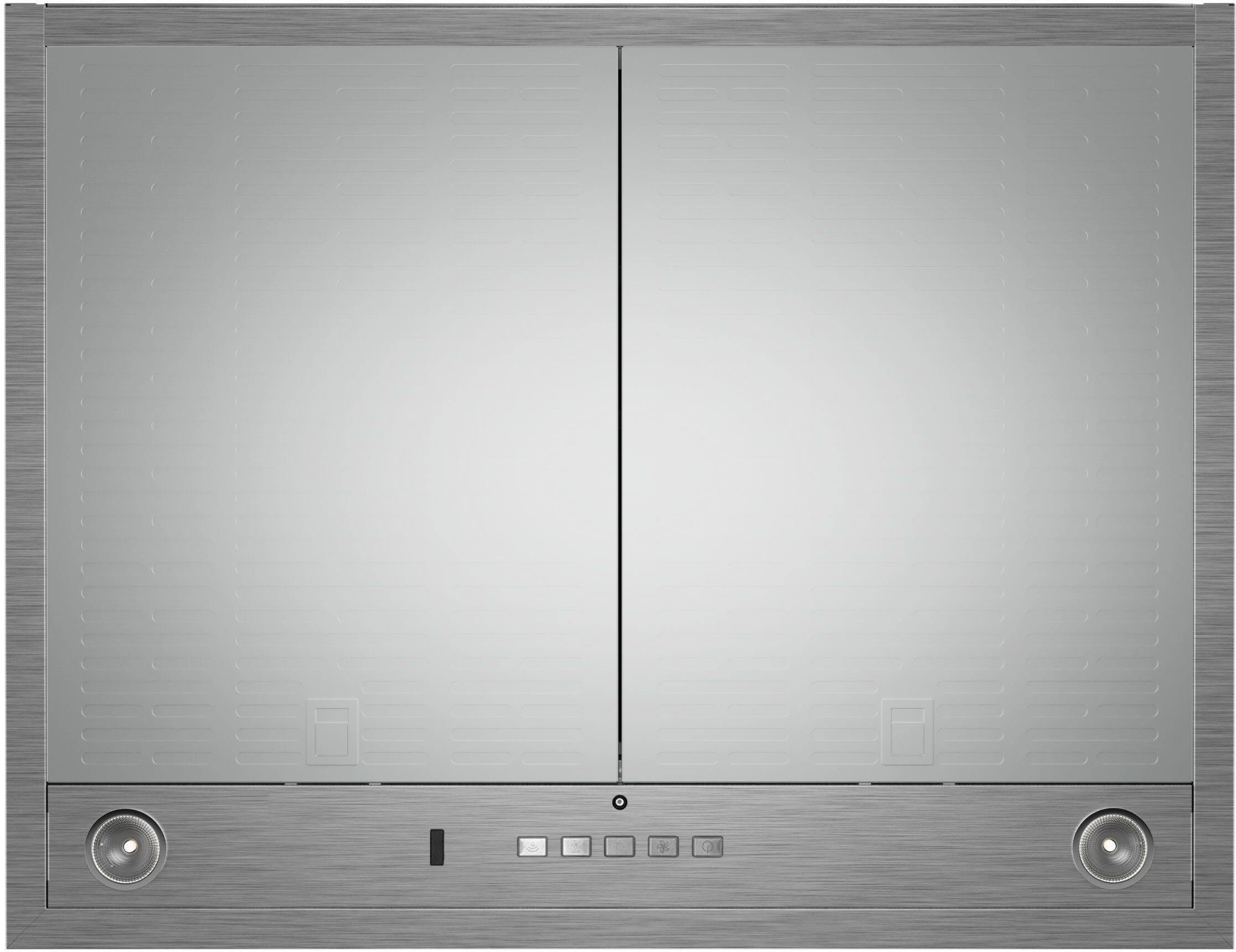 Alt View 2. Bosch - 800 Series 36" Convertible Undercabinet Range Hood - Stainless Steel.