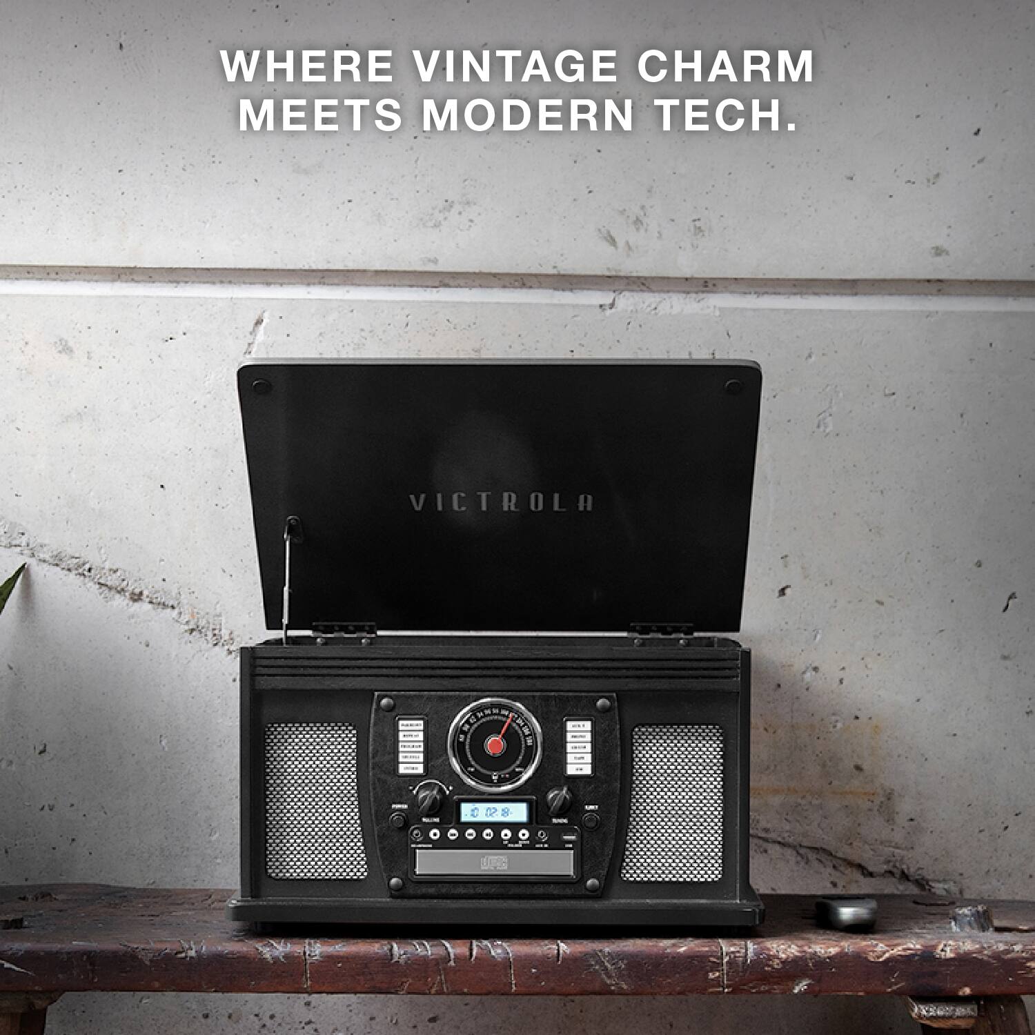 WHERE VINTAGE CHARM MEETS MODERN TECH.

VICTROLA