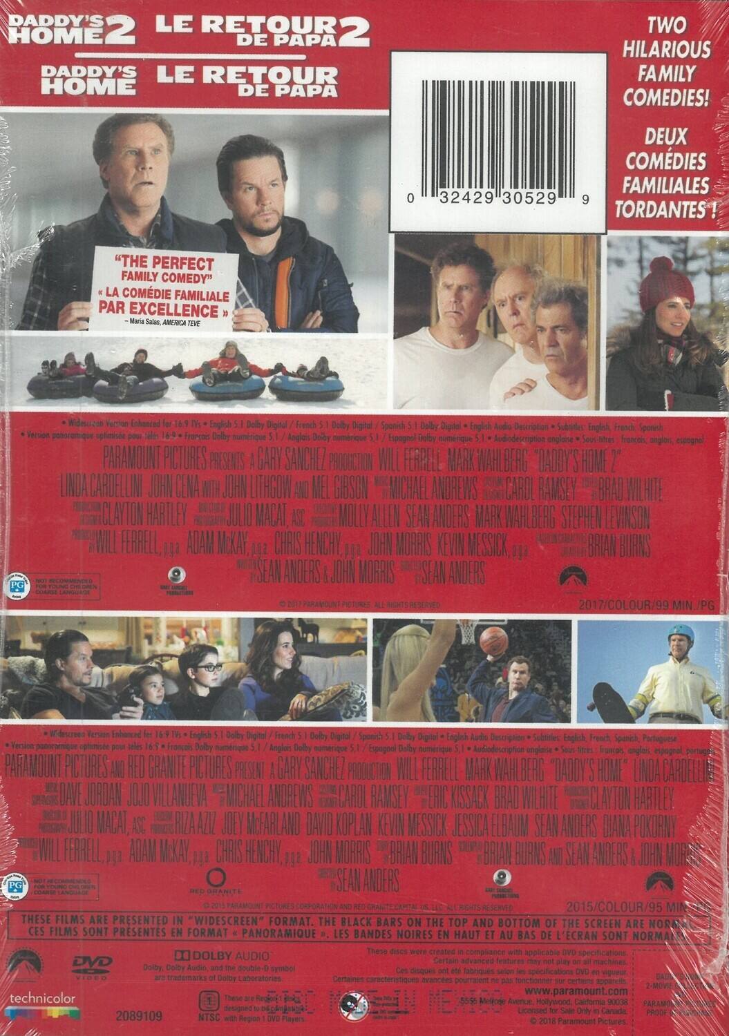 Alt View 1. Daddy's Home / Daddy's Home 2   - DVD.