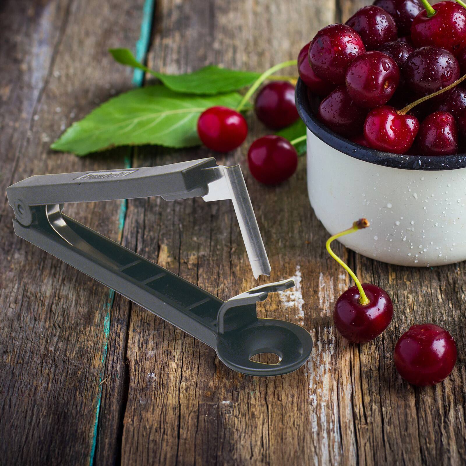 Alt View 2. Norpro - Deluxe Cherry Pitter, 6.25-Inch - Black.