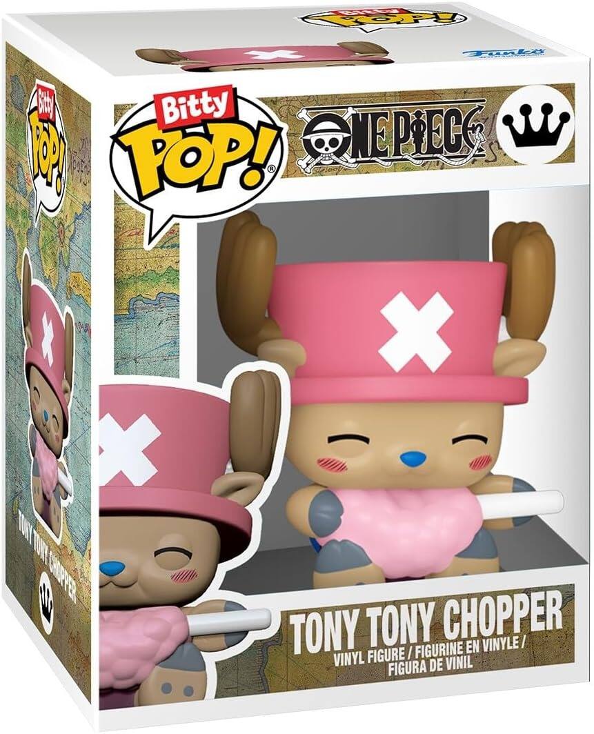Bitty POP!  
K Funko Bitty Bitty 100 POP! 10.0014 X X W  
CHOPPER TONY TONY CHOPPER VINYLE / FIGURINE EN VINYLE / FIGURE VINIL / FIGURA DE VINIL