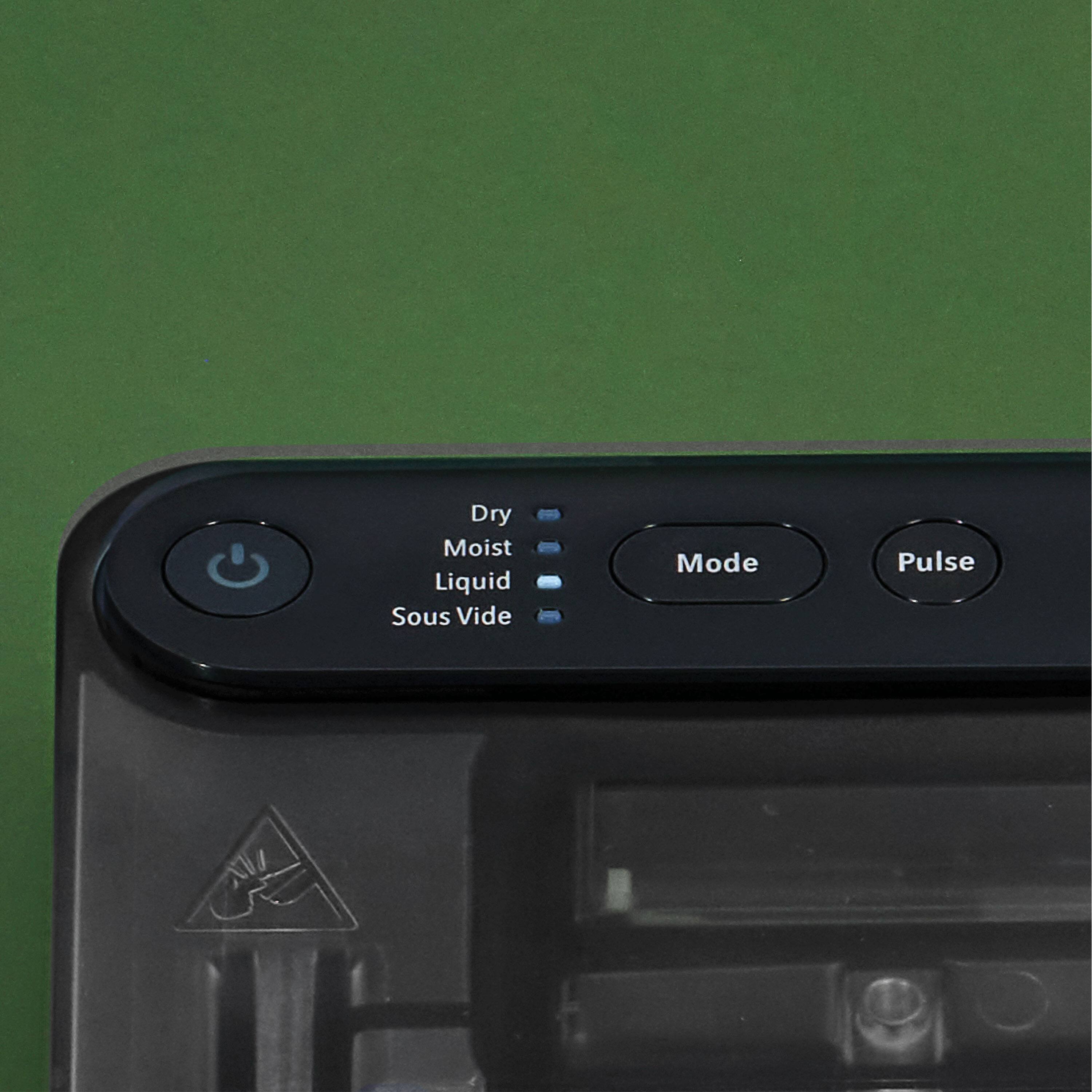 Dry  
Moist  
Liquid  
Sous Vide  

Mode  
Pulse