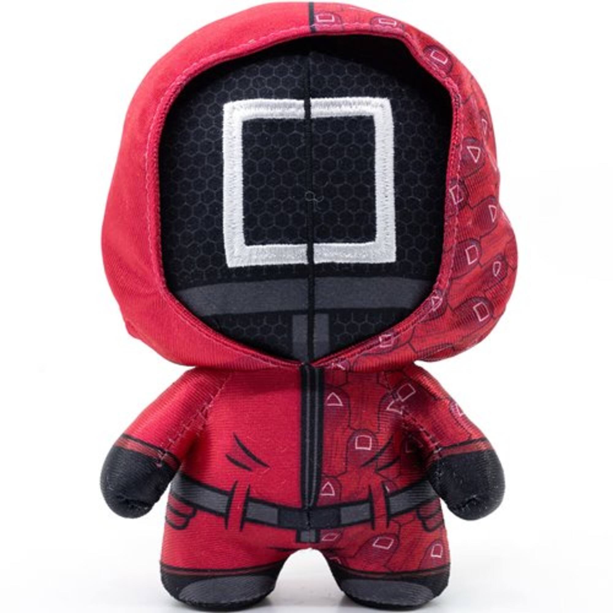 Alt View 2. YuMe - YuMe DZNR Squid Game Masked Manager Join the Game 7 Inch Plush - Red.