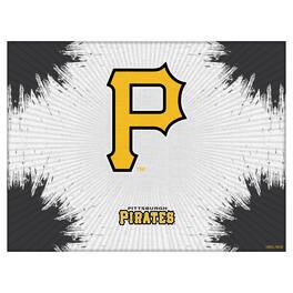 Holland Bar Stool Co. - Pittsburgh Pirates 15" x 20" Splash Canvas Wall Art - Multicolor