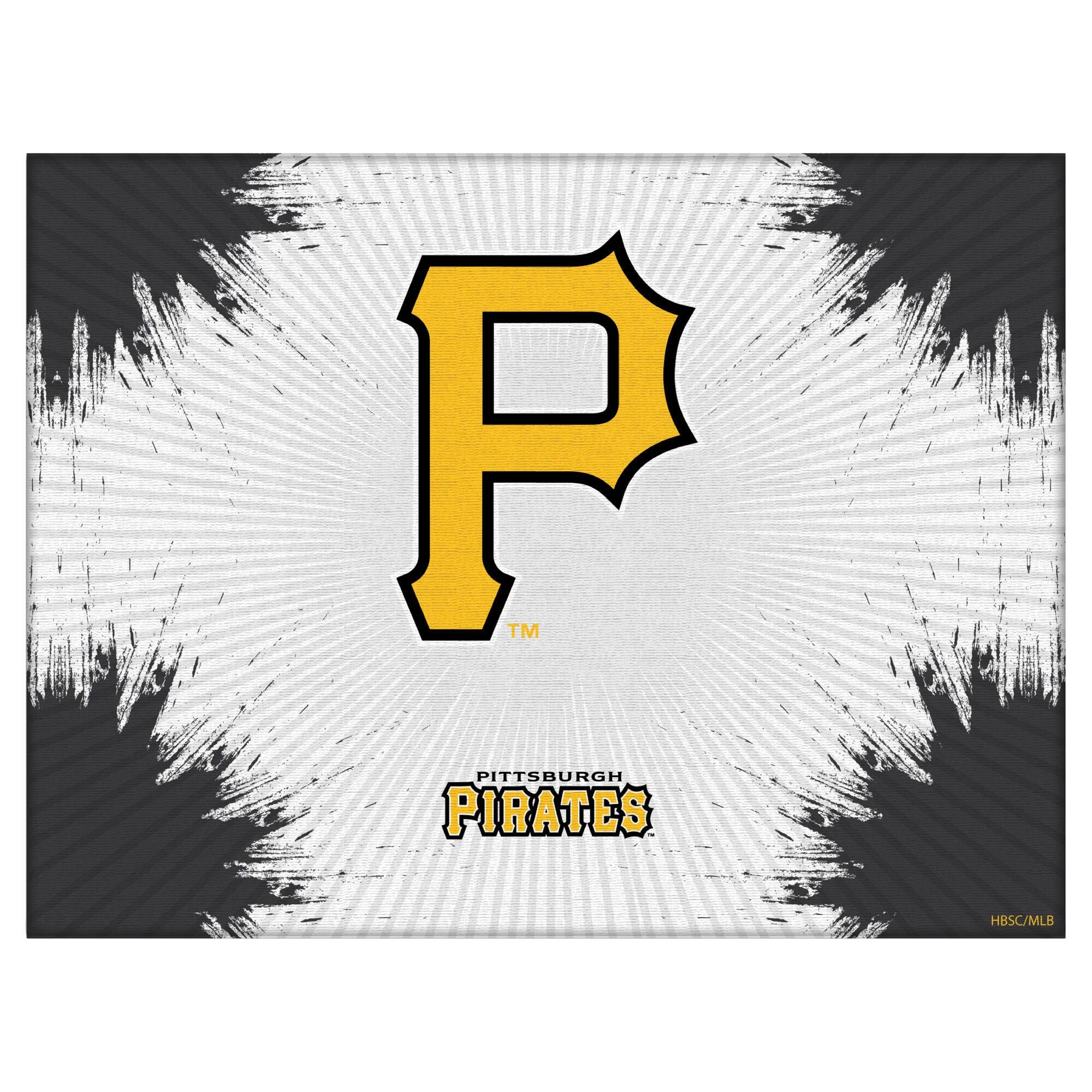 Pittsburgh Pirates 15" x 20" Splash Canvas Wall Art