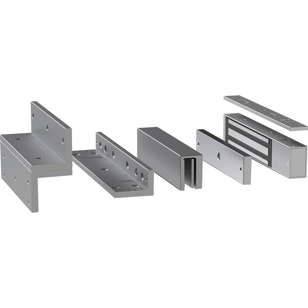 Alt View 4. Ubiquiti - Access Magnetic Lock UA-LOCK-MAGNETIC-540 - Gray.