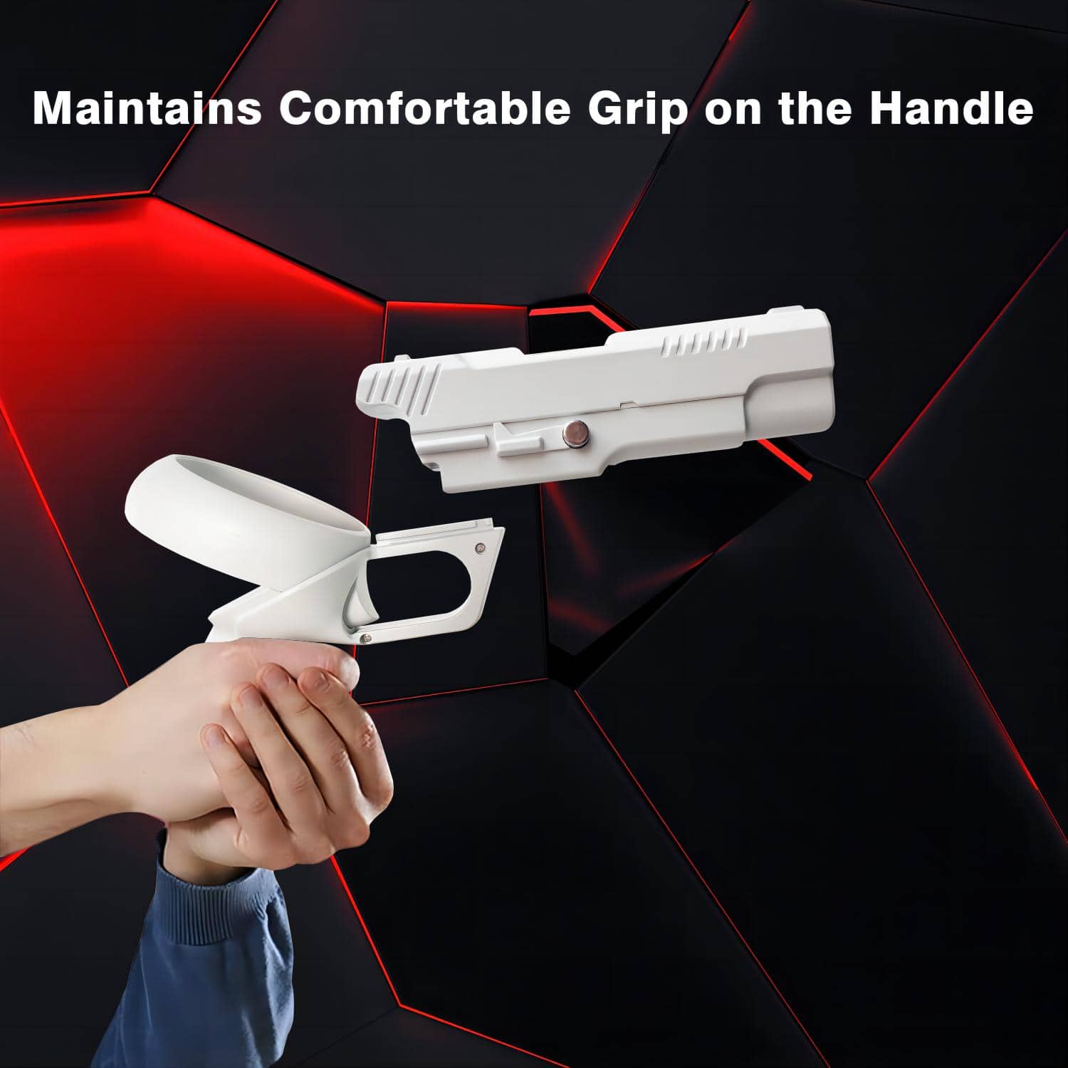 Sonicgrace VR Game Grip Cover Compatible with Quest 2 Touch