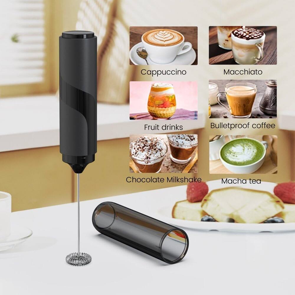 Cappuccino  
Macchiato  
Fruit drinks  
Bulletproof coffee  
Chocolate Milkshake  
Matcha tea