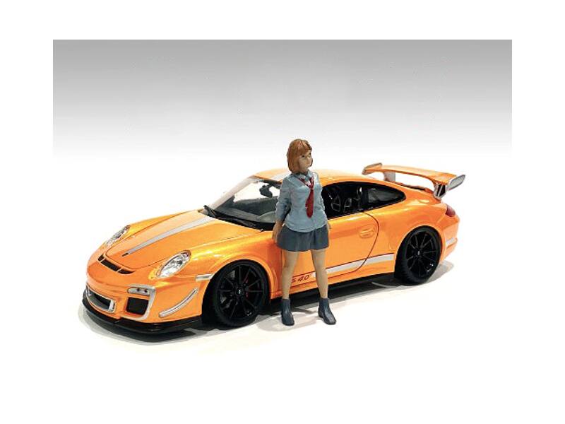 Front. American Diorama - "Car Meet 1" Figurine V for 1/24 Scale Models by American Diorama.