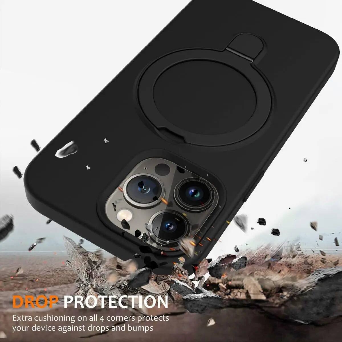 DROP PROTECTION  
Extra cushioning on all 4 corners protects your device against drops and bumps
