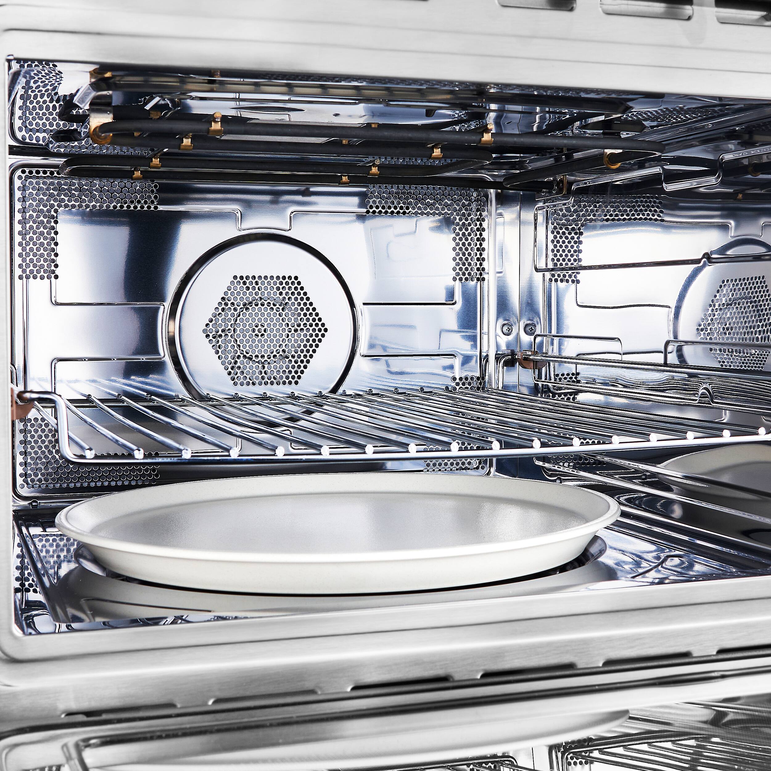 Alt View 5. Forno Appliances - Oliena Espresso 1.6 cu. ft. Built-In Microwave and Convection Oven Combo with Sensor Cooking - White.