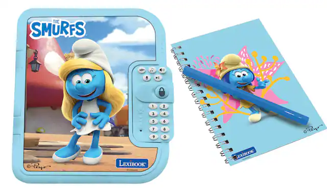 THE SMURFS
W J (C Il 8 1 2 3 5 7 9 4 6 8 0
Peyo
Peyo
LEXIBOOK
LEXIBOOK
CLAUEN LA