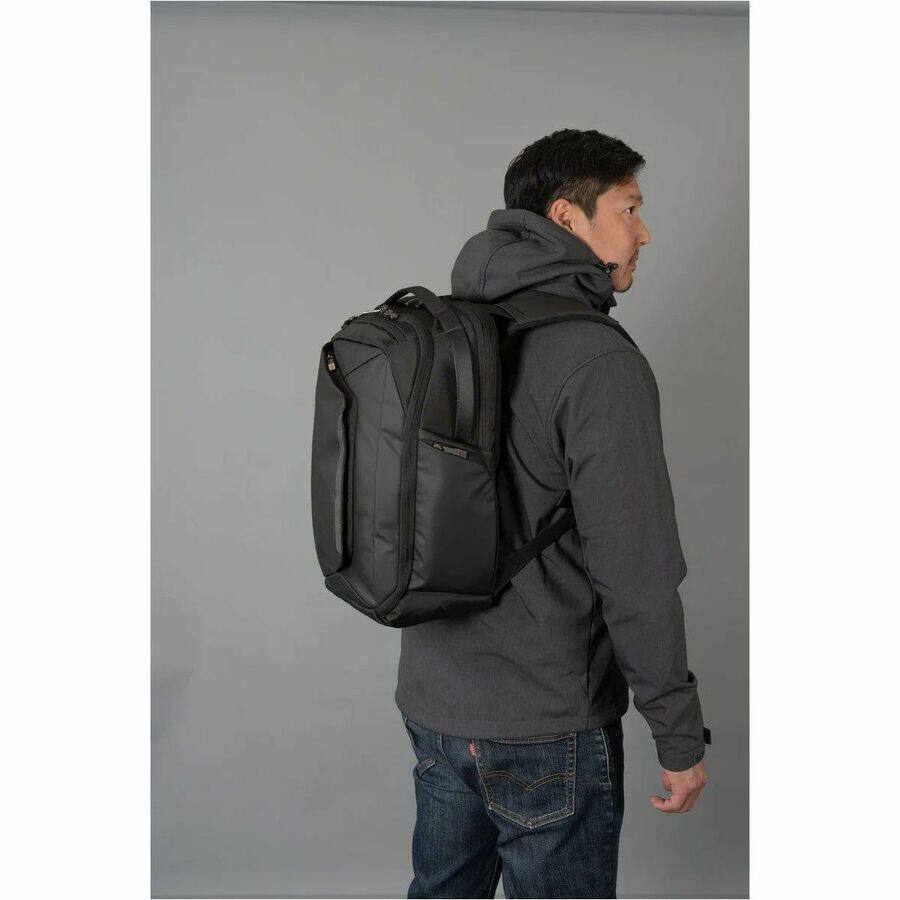 Alt View 5. Targus - Targus® 16" Pro-Tek® Tech Backpack - Scratch Resistant, Water Resistant - Shoulder Strap, Trolley Strap, Handle - Black.