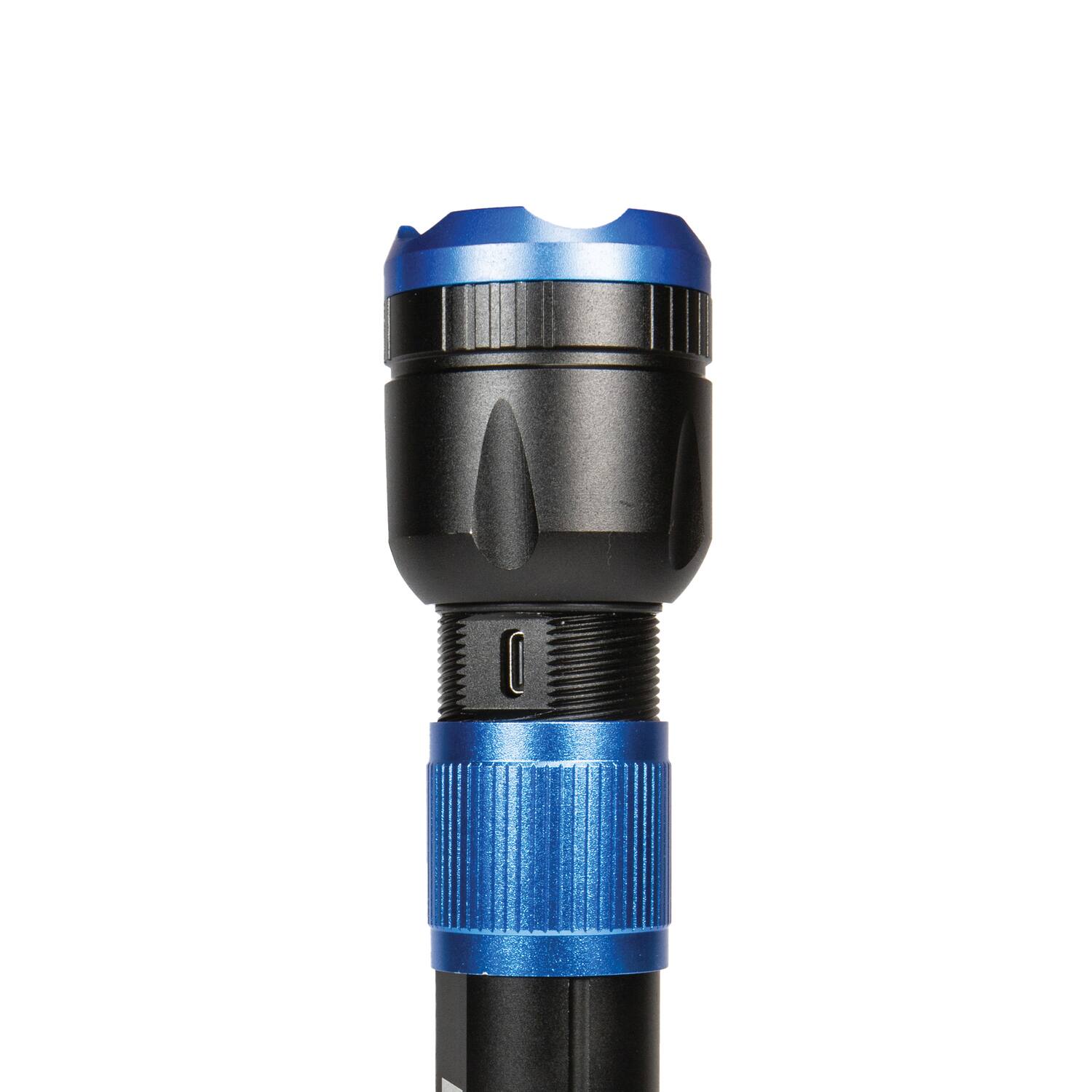 Alt View 2. DieHard - 3400 Lumen Water-Resistant Aluminum COB LED Rechargeable Flashlight, Power Bank.