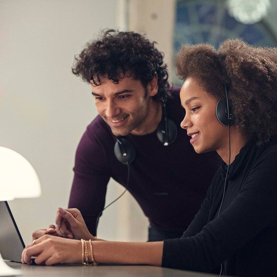 Alt View 3. EPOS - EPOS ADAPT 165T USB-C II - Stereo - USB Type C, Mini-phone (3.5mm) - Wired - On-ear - Binaural - Ear-cup - 7.58 ft Cable - Red.