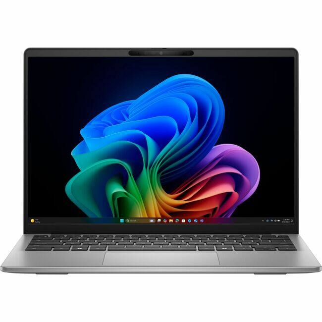 Front. Dell - Dell Latitude 5000 5455 14" Copilot+ PC Notebook - Full HD Plus - 60 Hz - Qualcomm Snapdragon X Plus X1P-64-100 - 16 GB - Titan Gray.