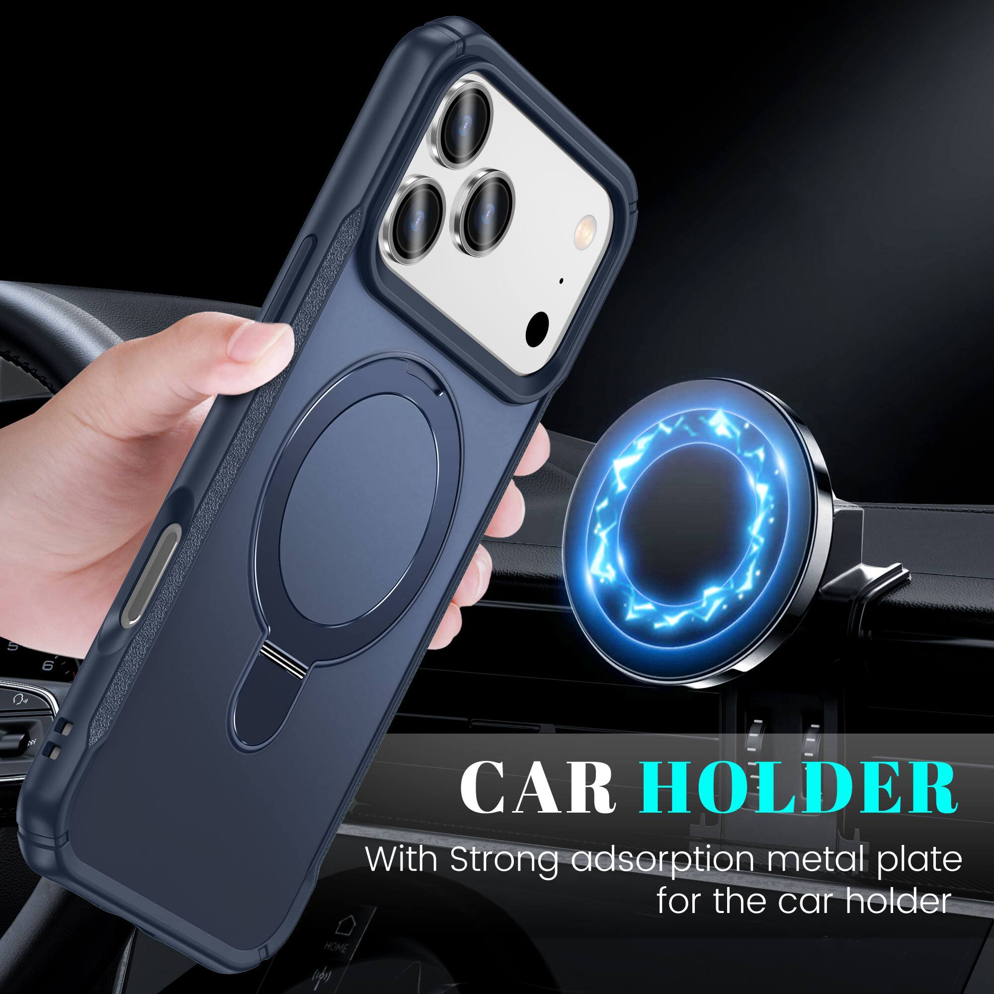 CAR HOLDER  
With Strong adsorption metal plate for the car holder