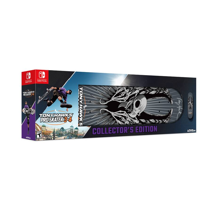 Tony Hawk's Pro Skater 3 + 4 Collector's Edition Nintendo Switch Tony Hawk's Pro Skater 3 + 4 Collector's Edition Nintendo Switch