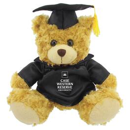 Jardine - Case Western Reserve Spartans Graduation Bear Plush - Oatmeal