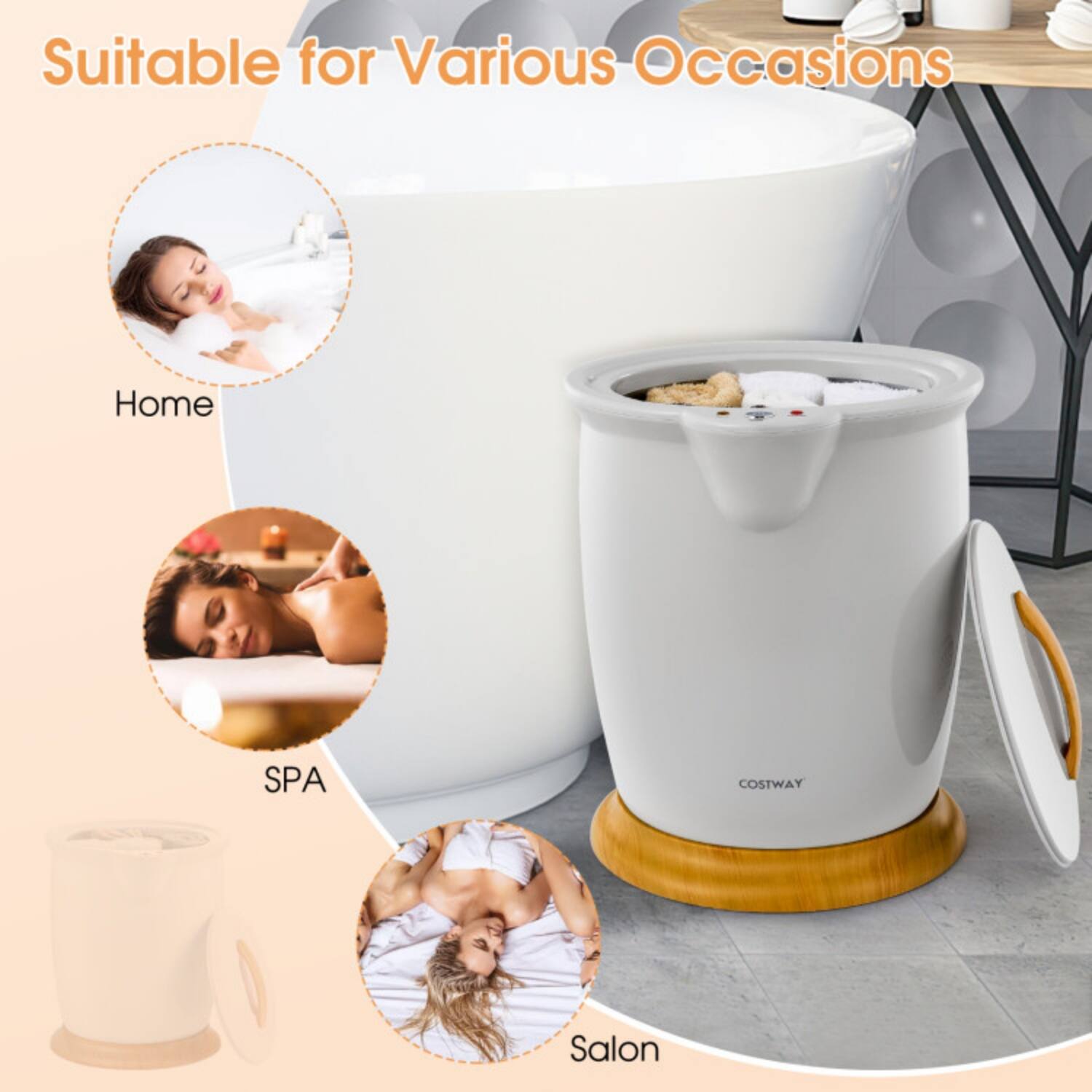 Suitable for Various Occasions

- Home
- SPA
- Salon