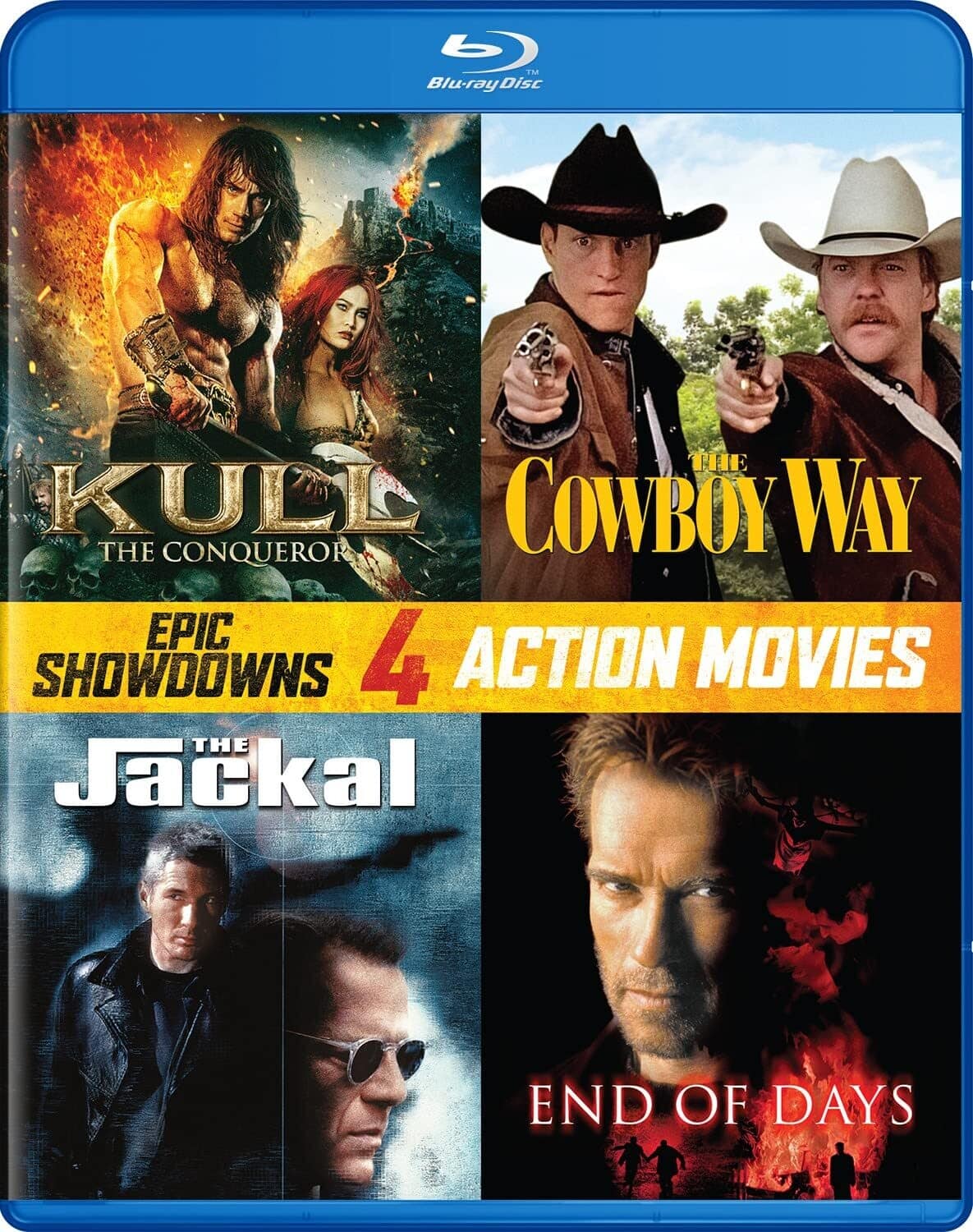 Epic Showdowns: 4 Action Movies  - BLU-RAY